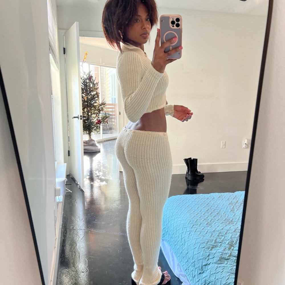 Cozy Cream Knit Set